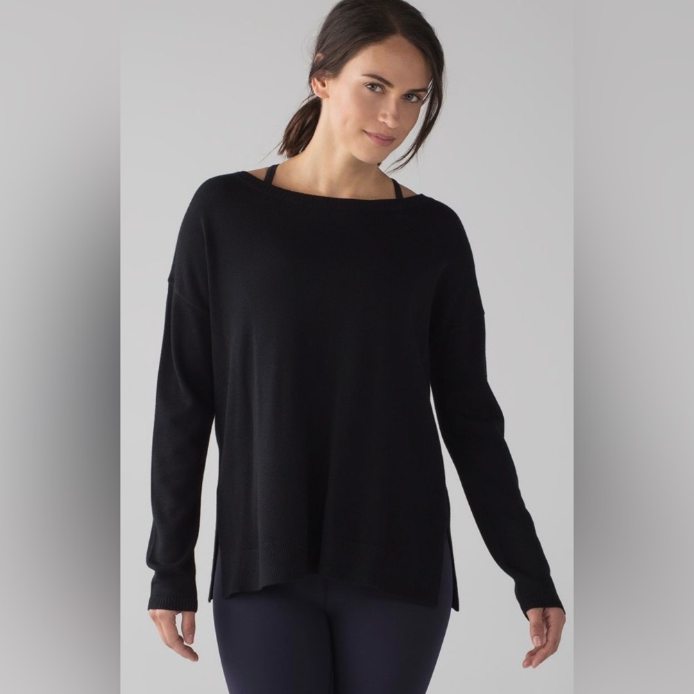 LULULEMON Well Being Sweater Cashmere Blend